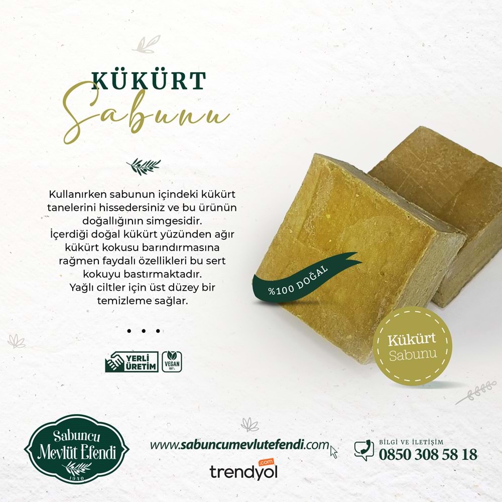 Kükürt Sabunu 10 Kg (Dökme-Ambalajsız)