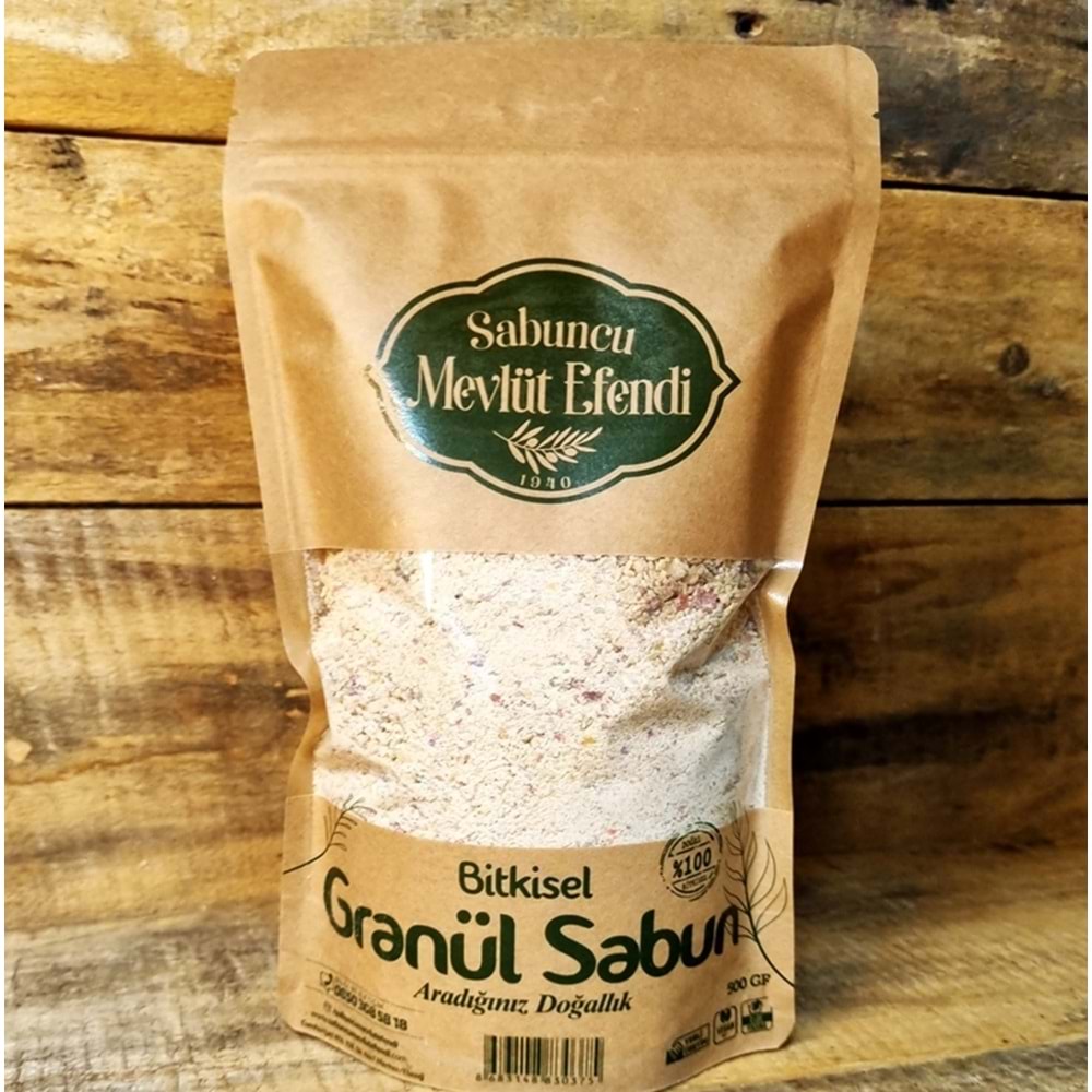 Bitkisel Granül Sabun Tozu 500 Gr