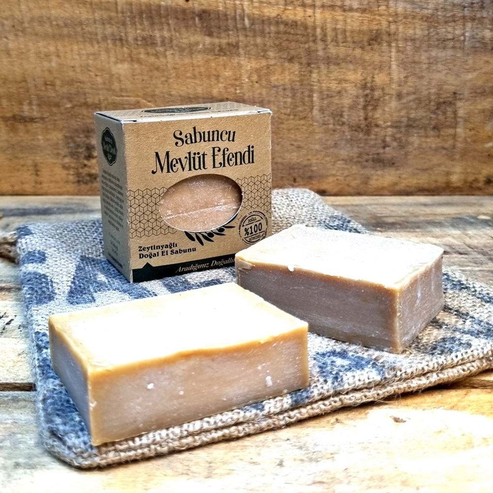 Zeytinyağlı Doğal El Sabunu 130 Gr (2 Adet)