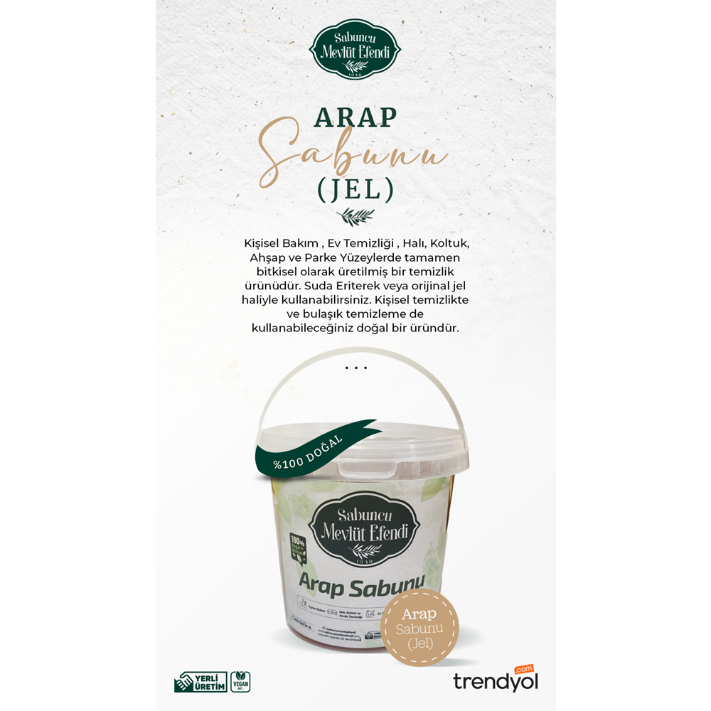 Arap Sabunu Temizlik Seti, Leke Çıkarıcı, Yağ Çözücü Etkili, Çok Amaçlı Yüzey Temizleyici, Bitkisel Ve Vegan Temizlik