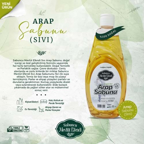 Sıvı Arap Sabunu 750 Ml * 18 Adet