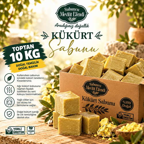 Kükürt Sabunu 10 Kg (Dökme-Ambalajsız)