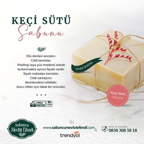 Keçi Sütü Sabunu 10 Kg (Dökme-Ambalajsız)