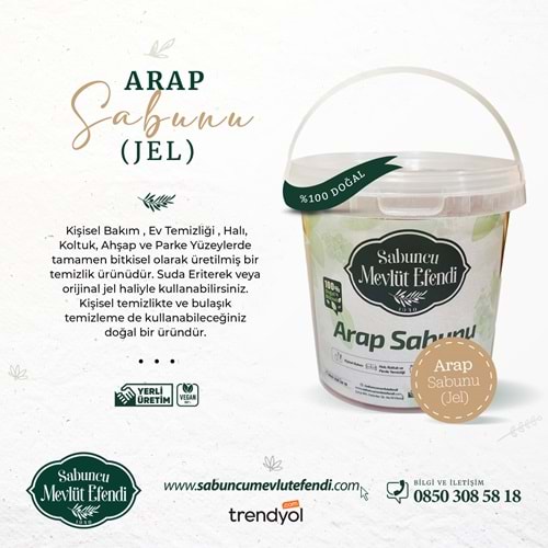 Arap Sabunu Jel 1 Kg * 12 Adet