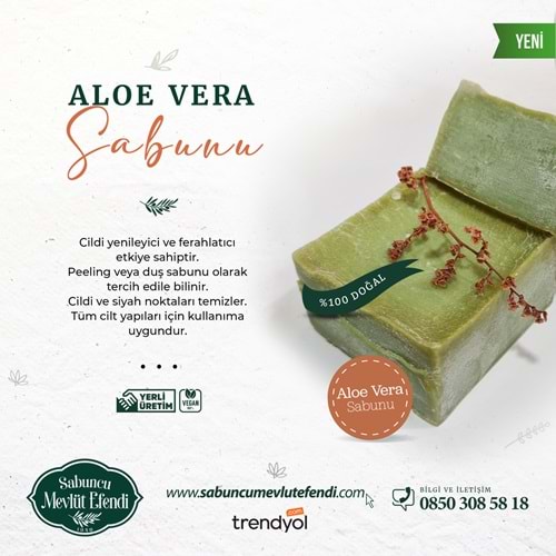 Aloe Vera Sabunu 10 Kg (Dökme-Ambalajsız)